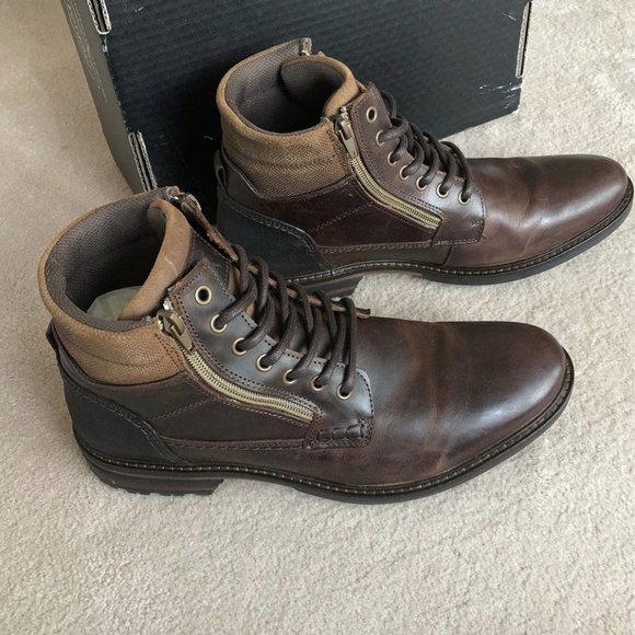 Aldo | Shoes Aldo Ulyrien Mens Dark Brown Ankle Boots | Poshmark